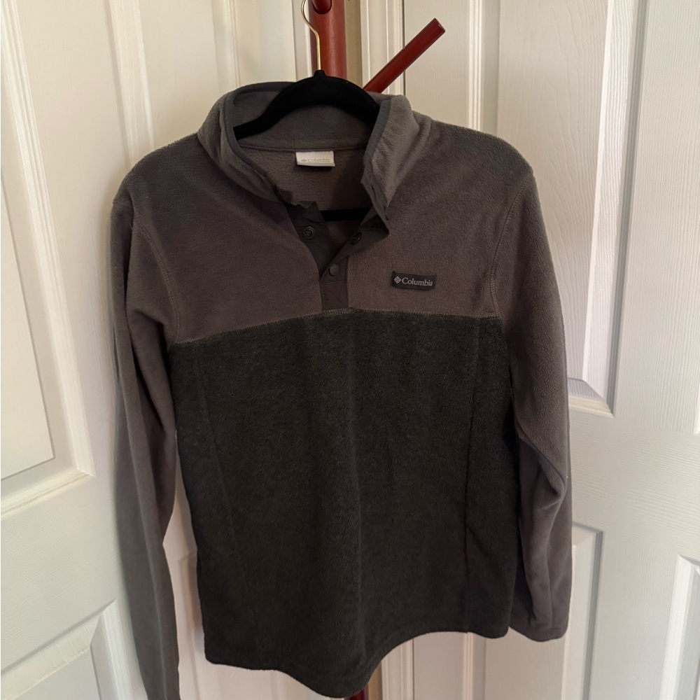 Columbia Charcoal Fleece Jacket